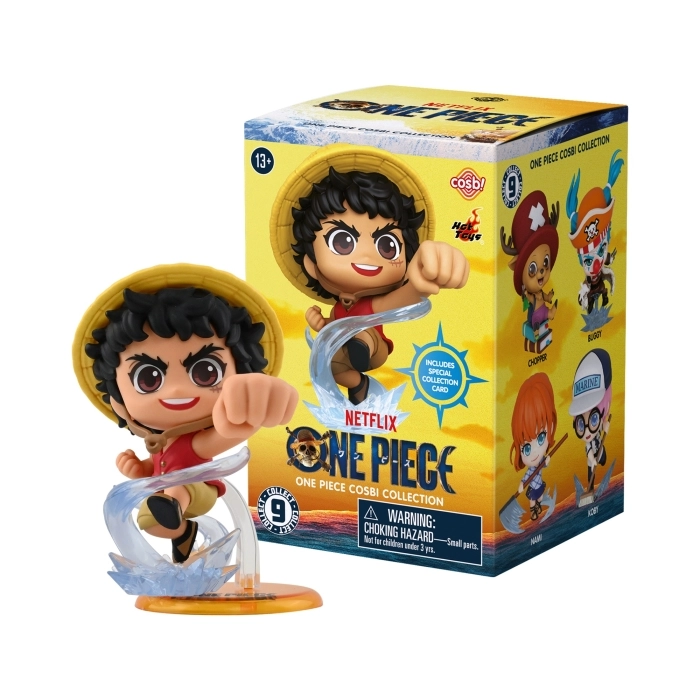 one piece -  cosbi blind box - 1 personaggio assortito