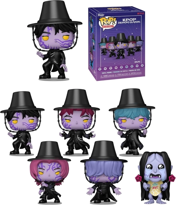 mystery pop: demon hunter - funko pop!