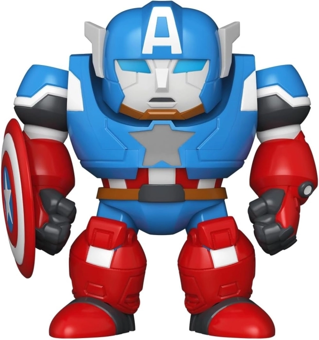 bitty bot - marvel - captain america mech - funko pop!