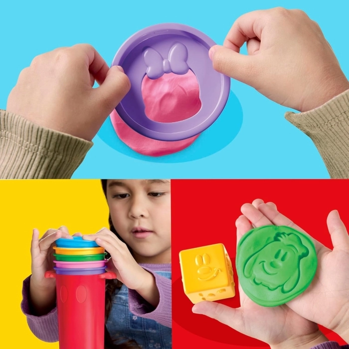 play-doh - disney junior happy stackable
