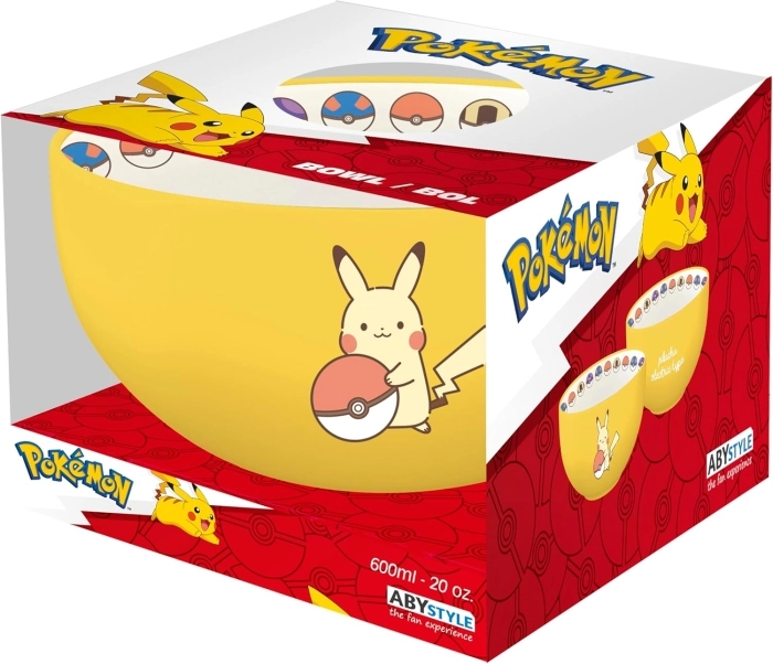 pokemon - pikachu electric typer - bowl 600 ml