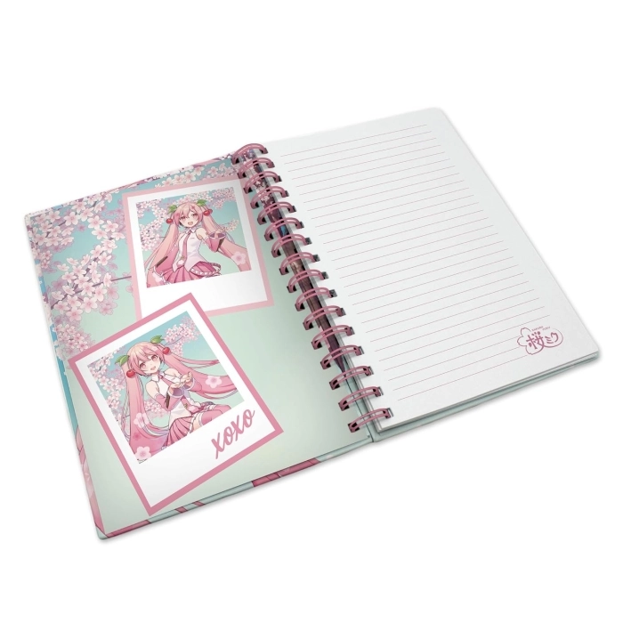 hatsune miku - cherry blossom - notebook a5 spirale