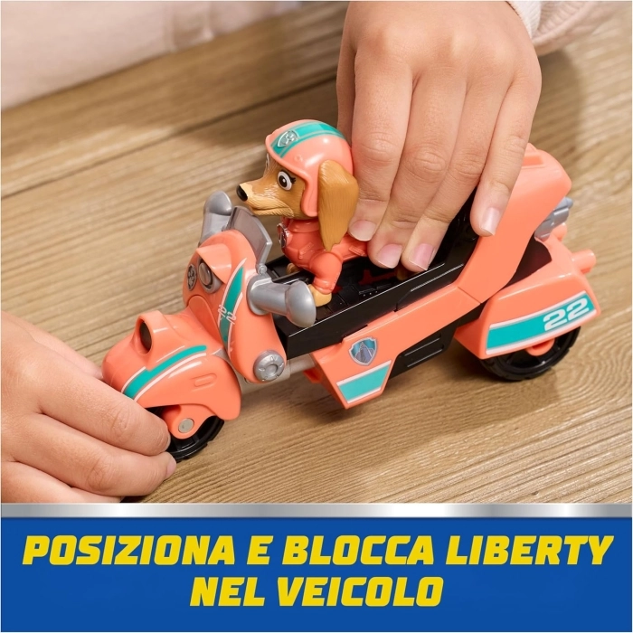 paw patrol - veicolo base - liberty