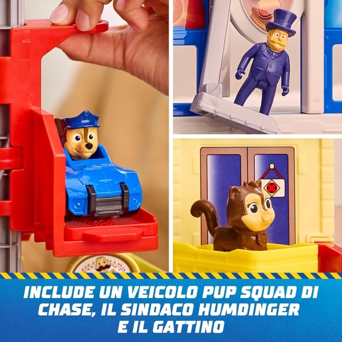 paw patrol - search and rescue - stazione di polizia