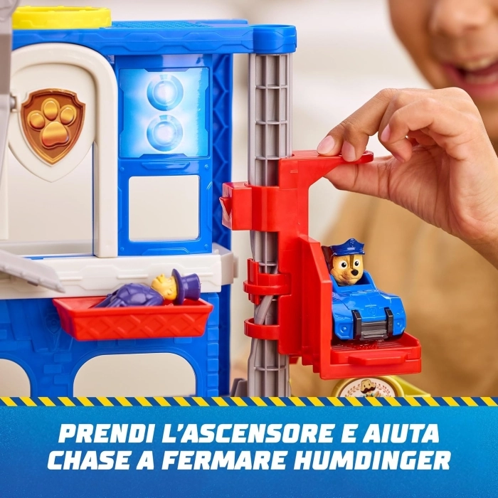 paw patrol - search and rescue - stazione di polizia