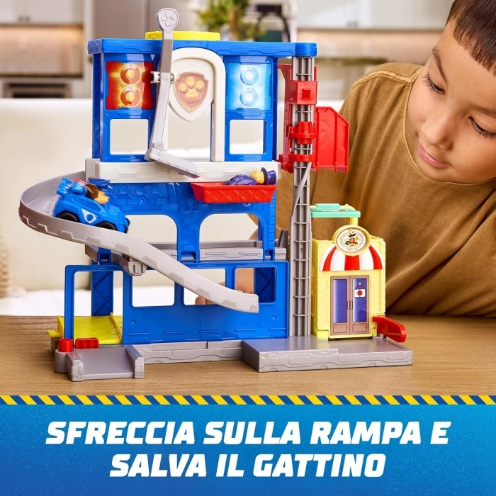 paw patrol - search and rescue - stazione di polizia