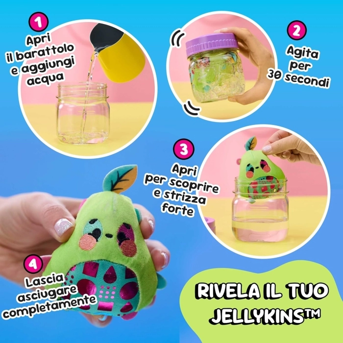 magic jellykins - un peluche a sorpresa