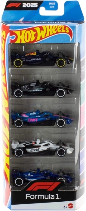 hot wheels - 5 veicoli assortiti f1