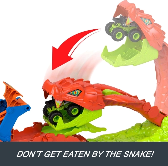 hot wheels - demolizione del serpente