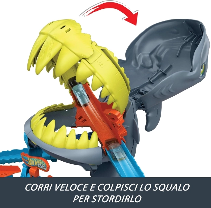 hot wheels - attacco del mega squalo