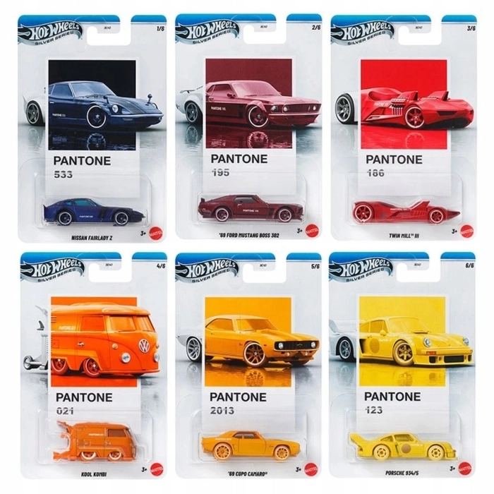 hot wheels - pantone - modello assortito