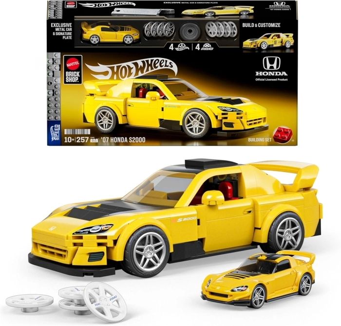 mattel brick shop hw honda s2000