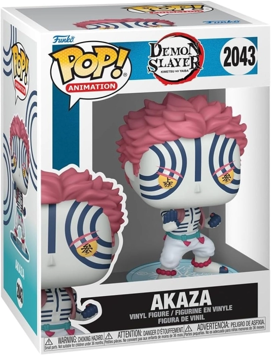 demon slayer - akaza 9cm - funko pop! 2043
