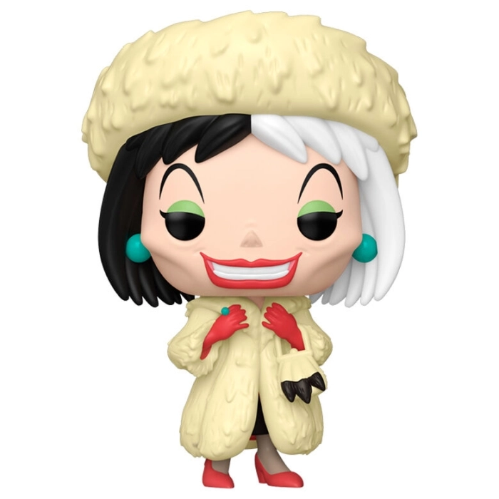disney 101 dalmatians - cruella de vil 9cm - funko pop! 1663