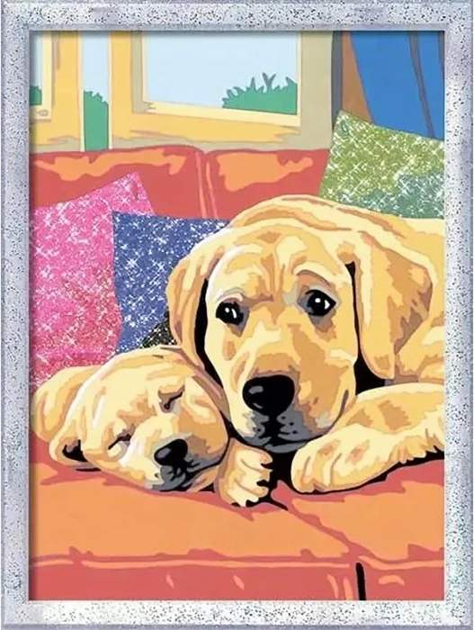 creart - serie d - amore di cagnolini