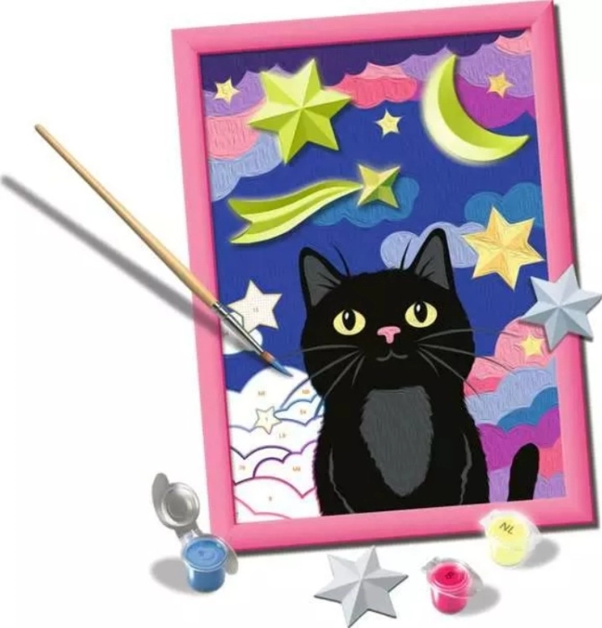 creart - serie d con gesso 3d - gatto