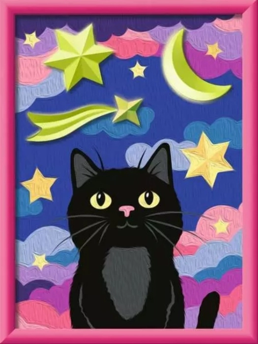 creart - serie d con gesso 3d - gatto