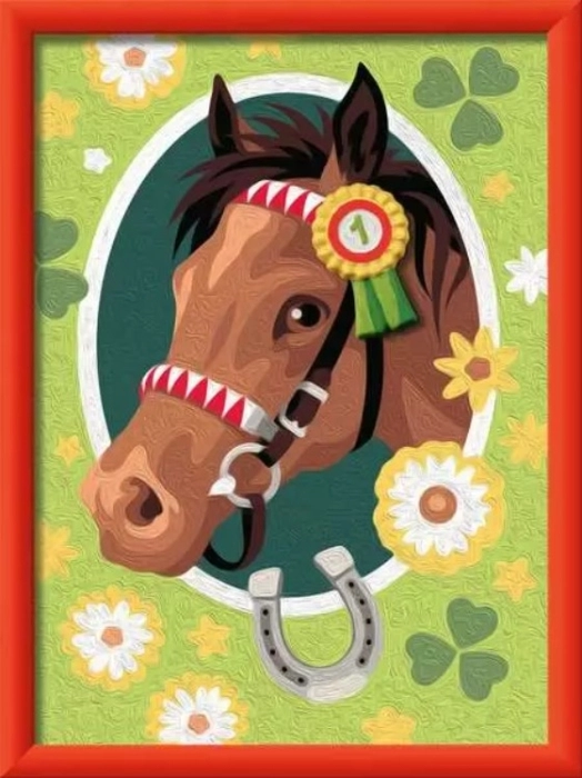 creart - serie d con gesso 3d - cavallo