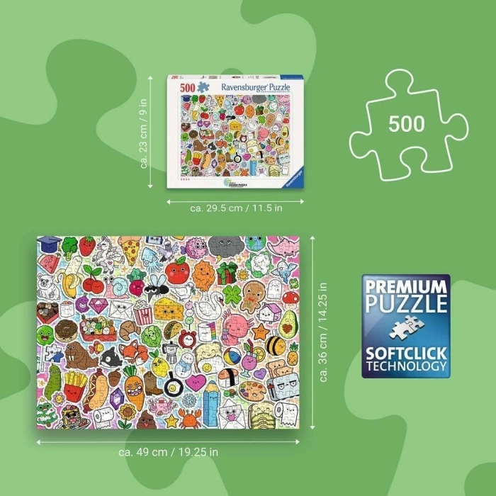 kawaii chaos - puzzle 500 pezzi