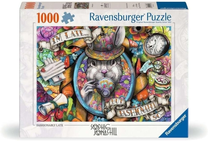 elegante ritardo - puzzle 1000 pezzi