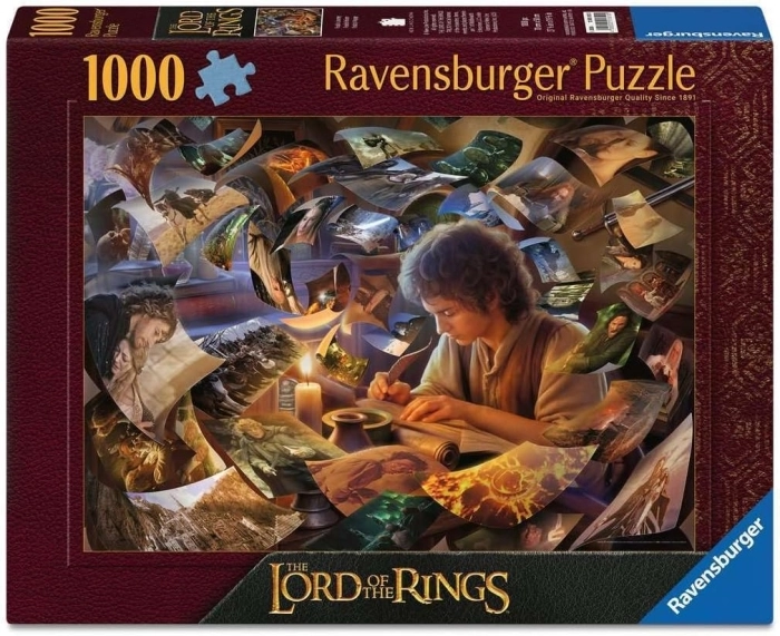 viaggio di frodo - puzzle 1000 pezzi