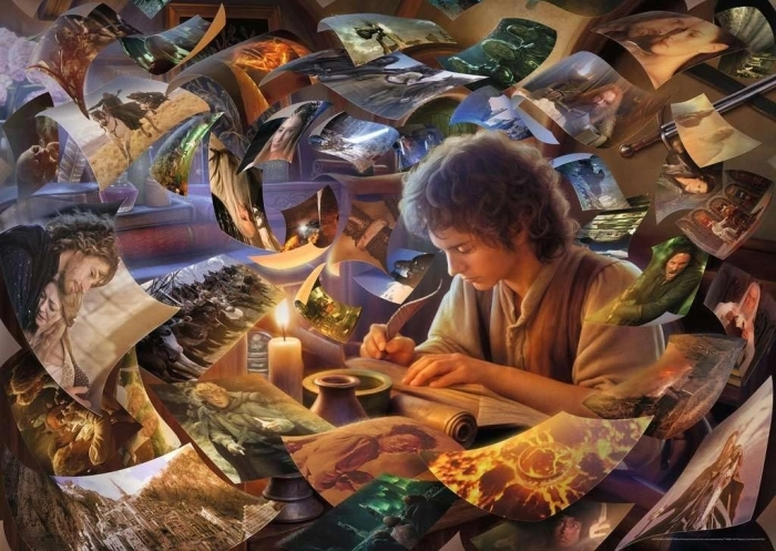 viaggio di frodo - puzzle 1000 pezzi