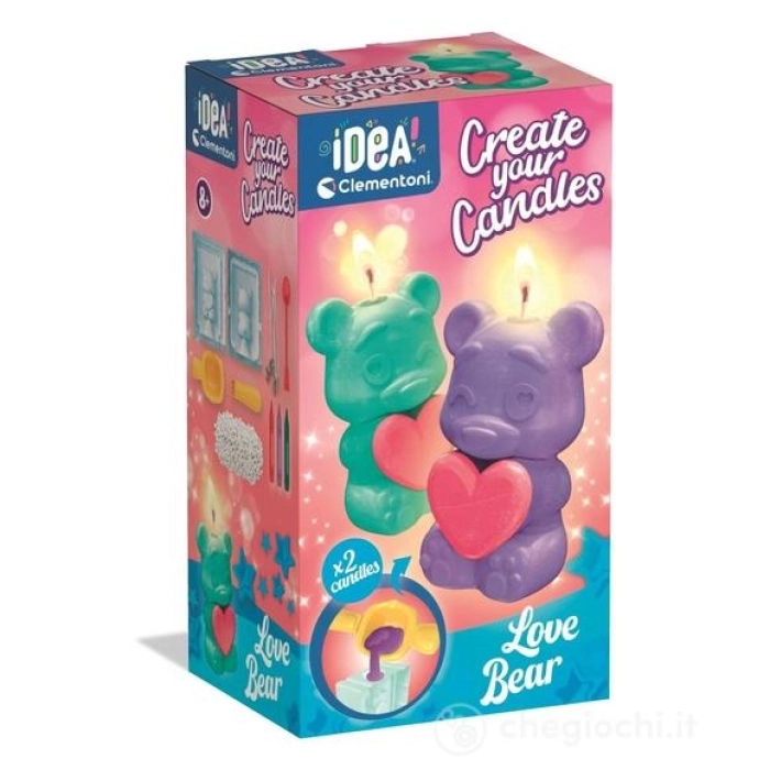 create your candles - bear style