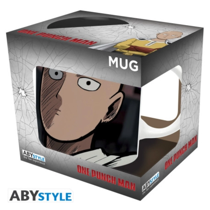 one punchman - tazza 320ml - saitama serious