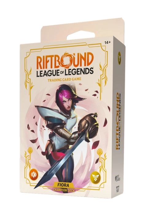 league of legends - riftbound: spiritforged - champion deck: fiora (eng)