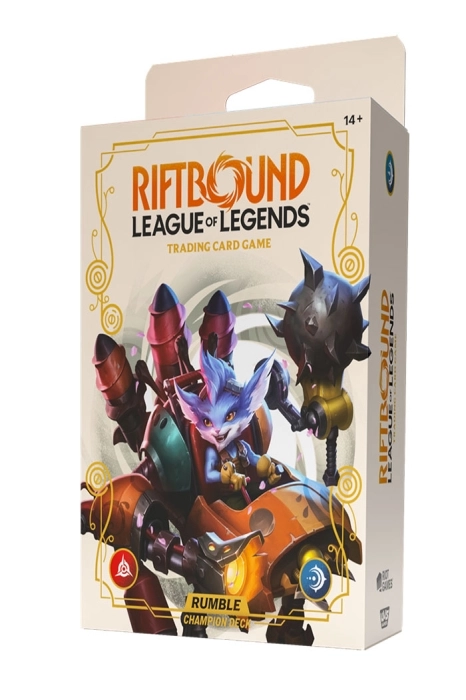 league of legends - riftbound: spiritforged - champion deck: rumble (eng)
