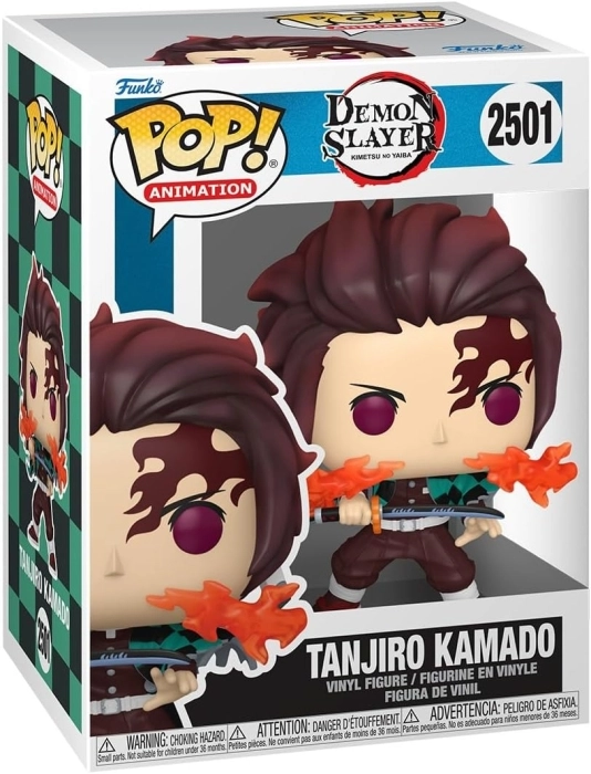 demon slayer: tanjiro 9 cm - funko pop! 2501