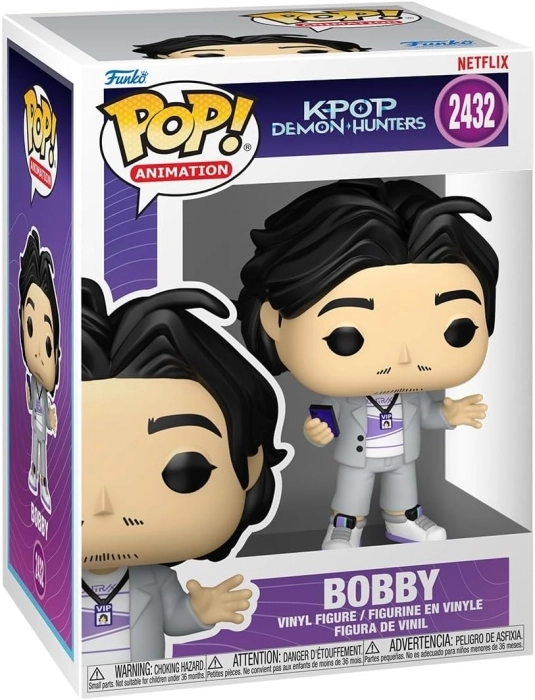 kpop demon hunters - bobby 9cm - funko pop! 2432