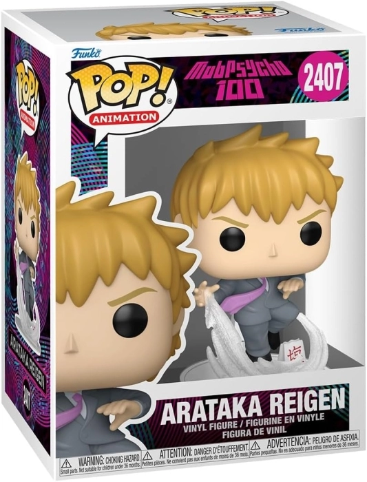 mob psycho: arataka reigen 9 cm - funko pop! 2407