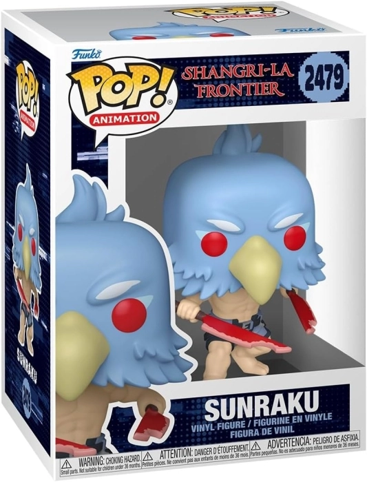 shangri-la frontier: sunraku 9 cm - funko pop! 2479