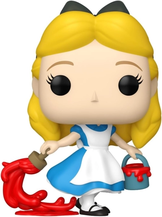 alice in wonderland - alice with paint 9 cm - funko pop! 1769
