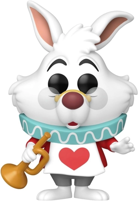 alice in wonderland: white rabbit with horn 9 cm - funko pop! 1772