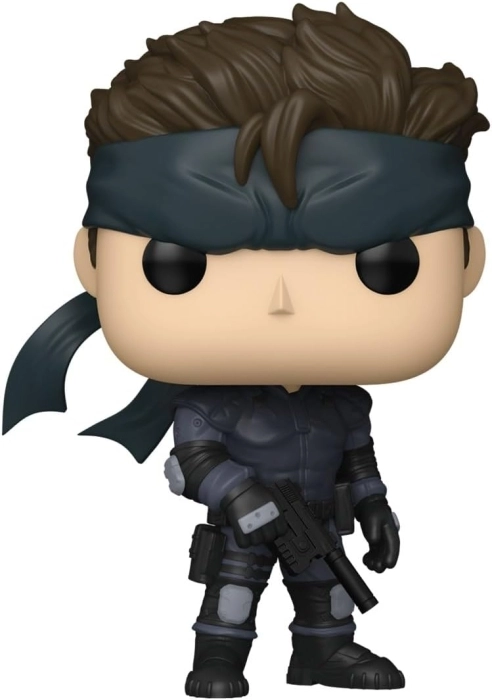 metal gear solid: solid snake 9 cm - funko pop! 1297