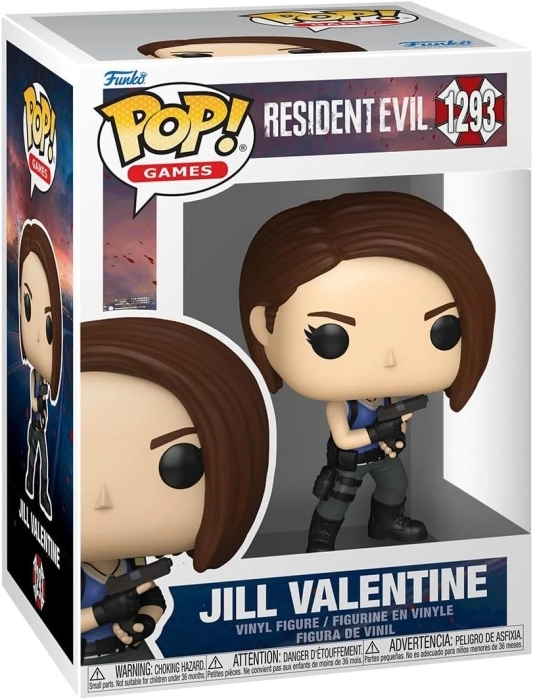 resident evil: jill valentine 9 cm - funko pop! 1293