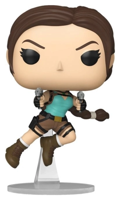 tomb raider 30th anniversary: lara croft 9 cm - funko pop! 1283