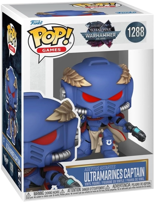 warhammer: captain justian 9 cm - funko pop! 1288