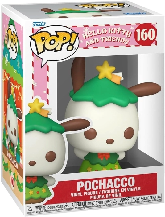sanrio: merry market - pochacco 9 cm - funko pop! 160