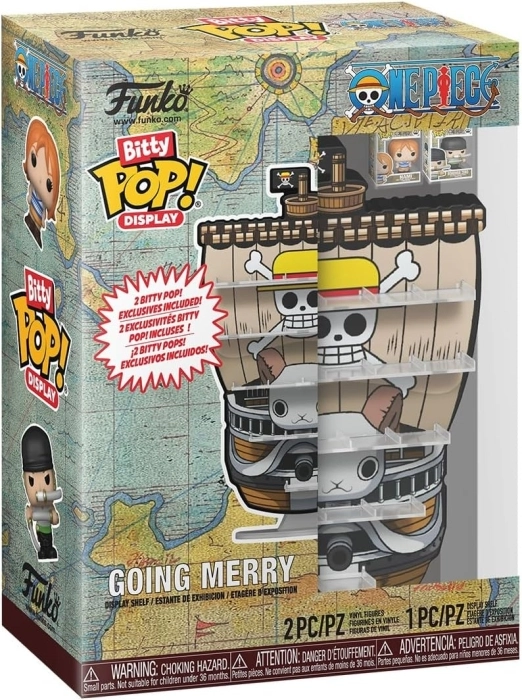 bitty pop display: one piece- going merry