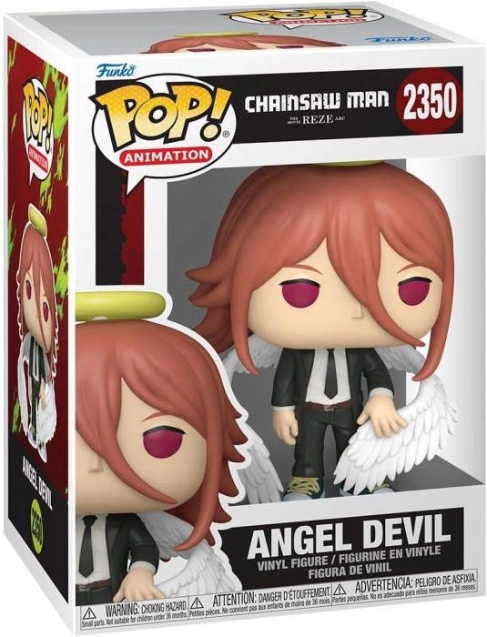 chainsaw man: reze - angel devil 9 cm - funko pop! 2350
