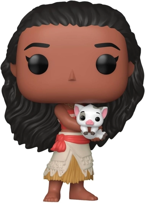 disney: moana - moana w/pua 9 cm - funko pop! 1767