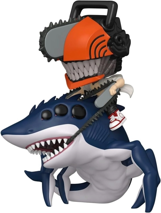 chainsaw man: reze - chainsaw man & beam 9 cm - funko pop! 1947