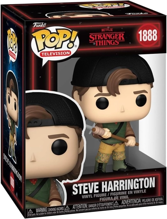 stranger things: steve 9 cm - funko pop! 1888