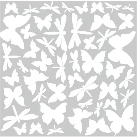 ROOMMATES Farfalle Fluorescenti Adesivo Removibile Da Parete a 18,90 €