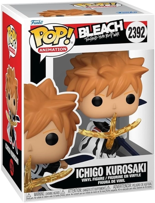 animation: bleach tybw - ichigo 9 cm - funko pop 2392