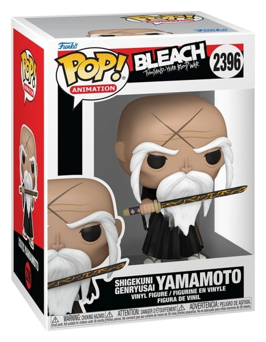animation: bleach tybw - yamamoto 9 cm - funko pop 2396