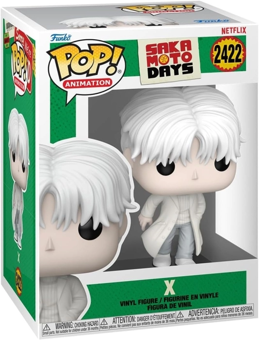 sakamoto days: kei "x" 9 cm - funko pop! 2422